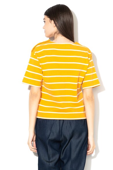 United Colors of Benetton Texturált csíkos póló női