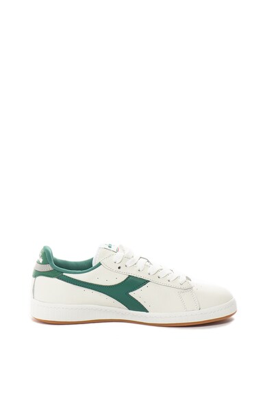 Diadora Pantofi sport de piele cu garnituri contrastante Game L Low Barbati