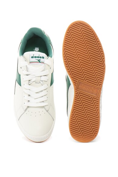 Diadora Game L rövid szárú sneakers cipő kontrasztos szegélyekkel férfi