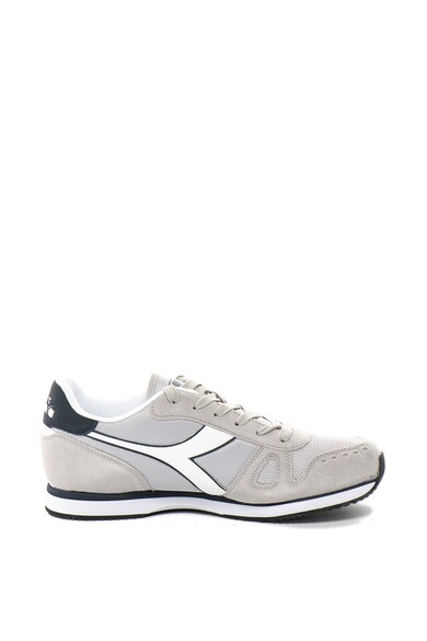 Diadora Simple Run sneakers cipő nyersbőr és műbőr szegélyekkel férfi