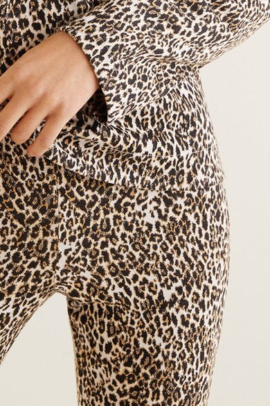 Mango Colanti cu animal print Spicy Femei