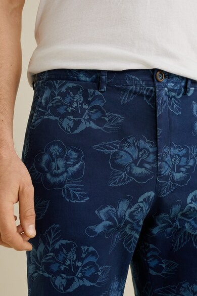 Mango Bermude chino cu imprimeu floral Maurizio Barbati