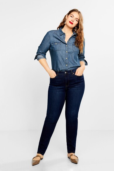 VIOLETA BY MANGO Camasa din denim Estrella Femei