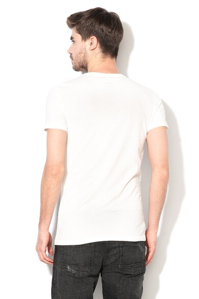 BLEND Tricou slim fit cu imprimeu text Barbati