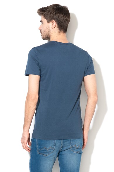 BLEND Slim Fit póló grafikai mintával férfi