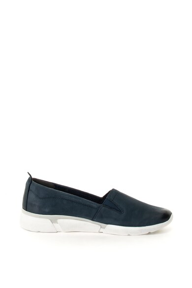 Marco Tozzi Pantofi wedge slip-on de piele nabuc Femei