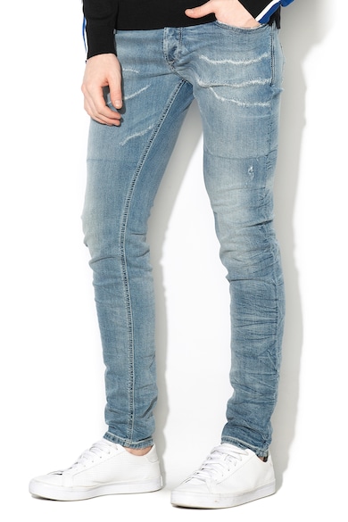 Diesel Blugi skinny cu aspect decolorat Sleenker Barbati