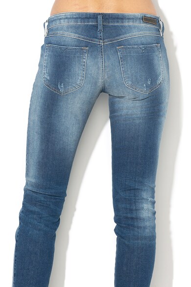 Diesel Blugi super slim-skinny cu talie joasa Gracey Femei