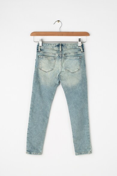 GAP Blugi super skinny cu aspect decolorat Fete