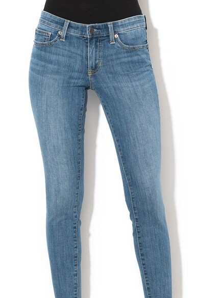 GAP Blugi super skinny cu aspect decolorat Femei