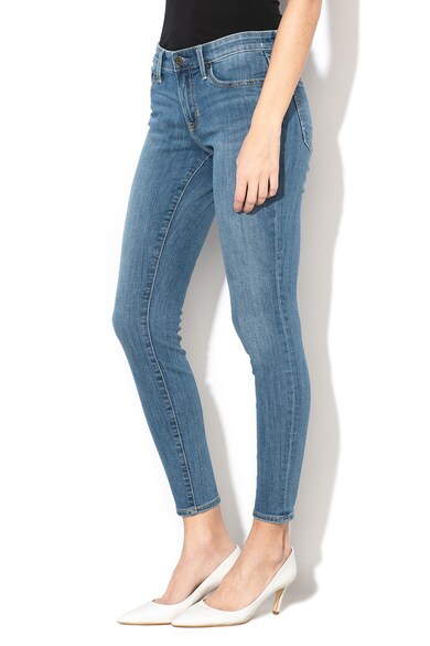 GAP Blugi super skinny cu aspect decolorat Femei