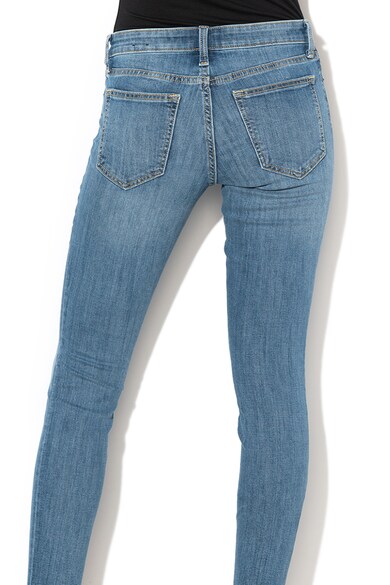 GAP Blugi super skinny cu aspect decolorat Femei