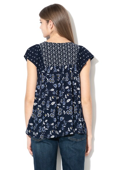 GAP Bluza cu model floral si maneci scurte Femei