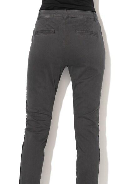 Banana Republic Skinny fit chino nadrág díszcsíkkal az oldalán női