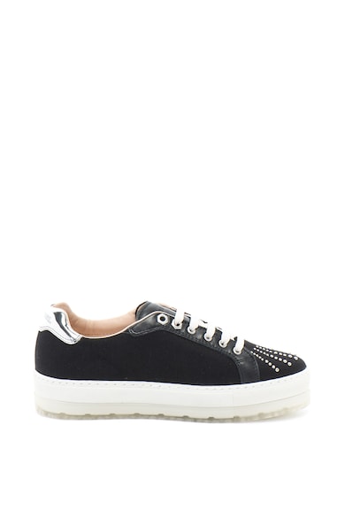 Diesel Pantofi sport flatform de piele si material textil S-Andyes Femei