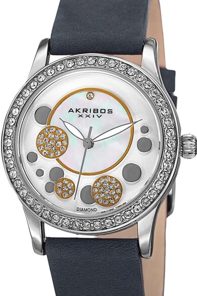 AKRIBOS XXIV Часовник с кристали и диамант Жени