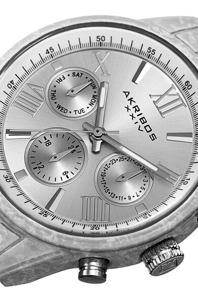 AKRIBOS XXIV Ceas Swiss Quartz cu functii multiple Femei