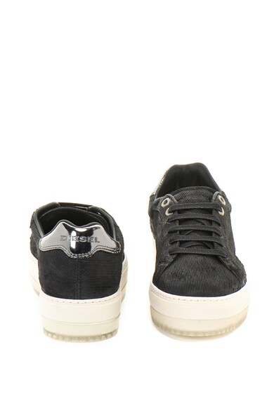 Diesel Pantofi sport flatform de piele Andyes Femei