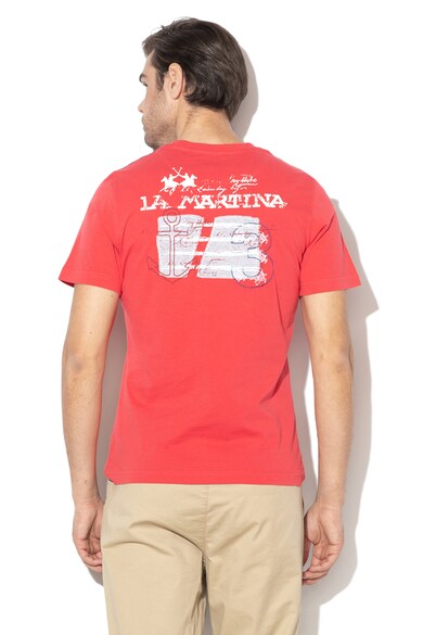 LA MARTINA Tricou cu logo Barbati