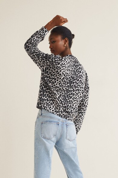 Mango Pulover cu animal print Becky Femei