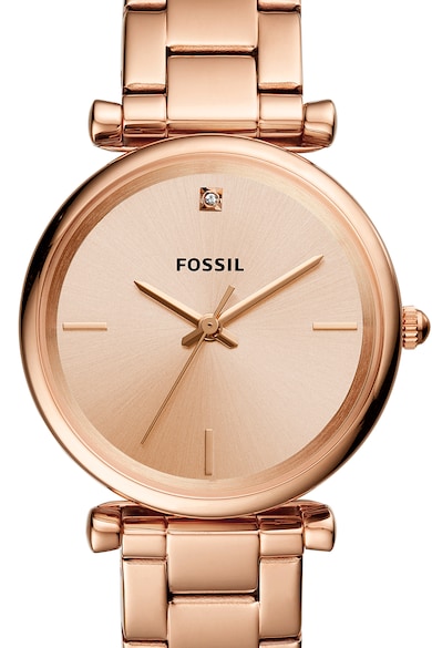 Fossil Часовник Carlie с метална верижка Жени