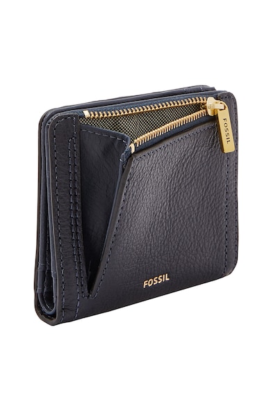 Fossil Portofel pliabil de piele cu model colorblock Logan Femei