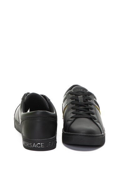 Versace Jeans Pantofi sport de piele si piele ecologica Barbati