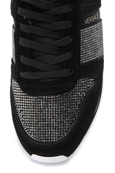 Versace Jeans Sneakers cipő nyersbőr betétekkel női