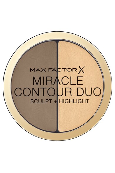 Max Factor Paleta de conturare  Miracle Contour Duo Light/Medium, 11 g Femei