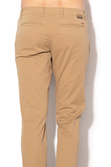 Napapijri Pantaloni chino din material elastic Mana Barbati