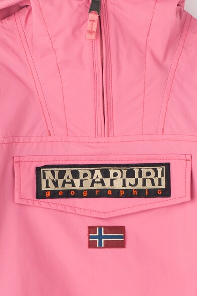 Napapijri Jacheta pull-on cu logo Rainforest Baieti