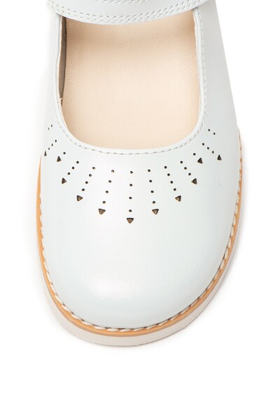 Clarks Pantofi Mary Jane de piele lacuita Crown Jump Fete