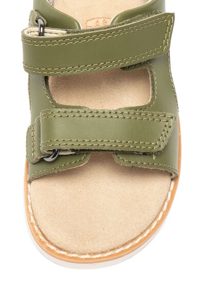 Clarks Sandale de piele, cu velcro Crown Root Fete