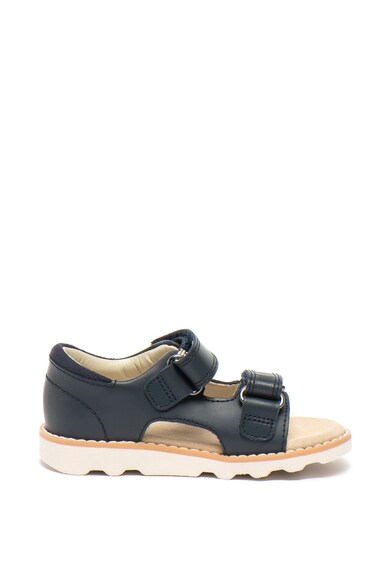 Clarks Sandale de piele, cu velcro Crown Root Fete