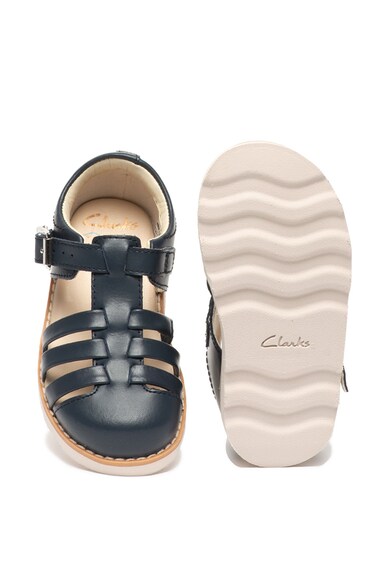 Clarks Sandale de piele Crown Stem Baieti