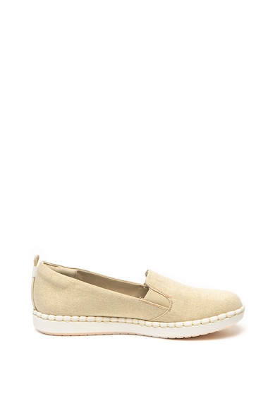 Clarks Pantofi slip on cu aspect stralucitor Step Glow Femei