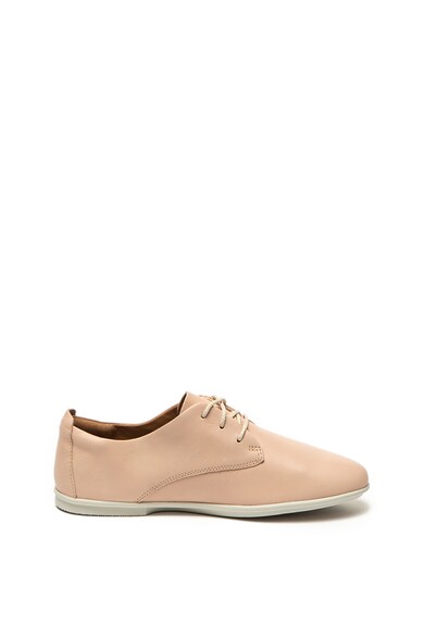 Clarks Pantofi casual de piele, cu siret Un Coral Femei