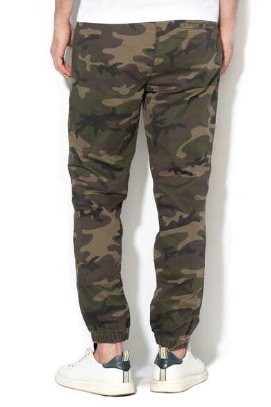 GAP Pantaloni jogger cu imprimeu camuflaj si snur pentru ajustare Barbati