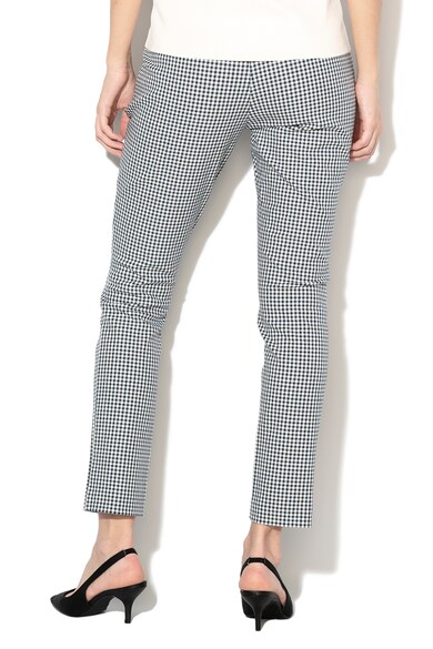 GAP Pantaloni conici skinny cu model in carouri Femei