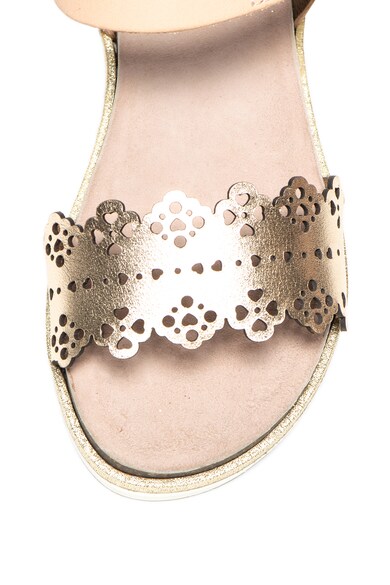 Gioseppo Sandale de piele cu perforatii decorative Lamezia Fete