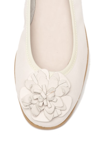 Jana Shoes Balerini de piele cu aplicatie cu floare Femei