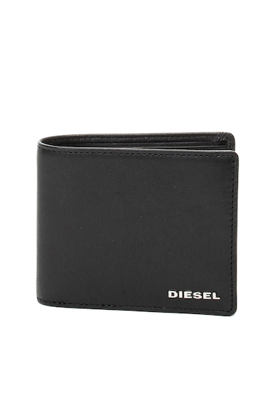 Diesel Portofel de piele pliabil cu aplicatie logo Barbati