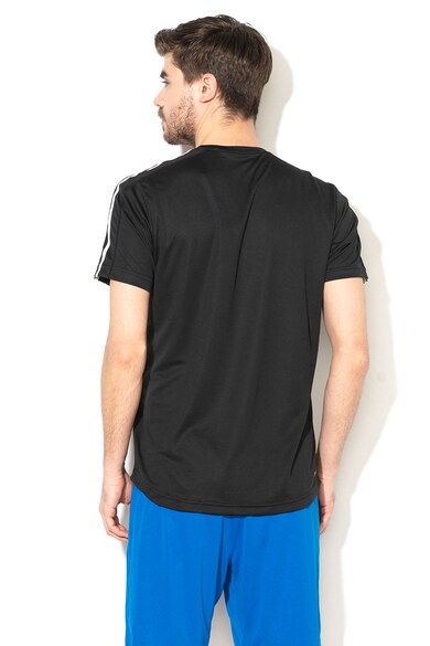 adidas Performance Tricou cu imprimeu logo, pentru fitness Climalite Barbati