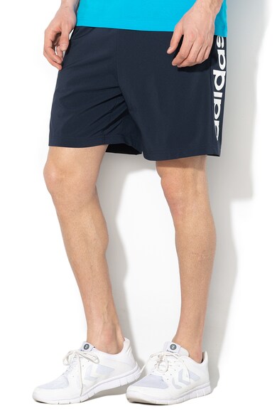 adidas Performance Pantaloni scurti cu imprimeu logo, pentru fitness Barbati