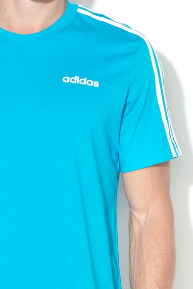 adidas Performance Tricou cu imprimeu logo si dungi emblematice Essentials Barbati