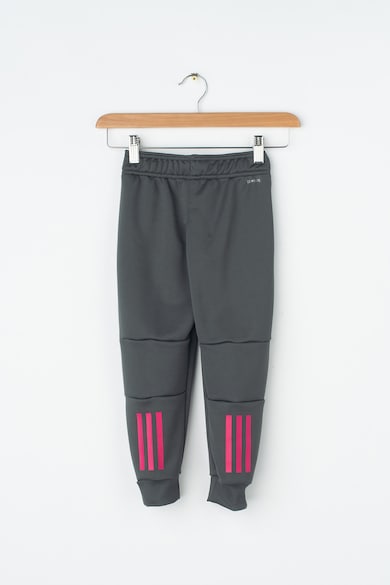 adidas Performance Pantaloni cu dungi contrastante, pentru antrenament Yg Lin Pt Baieti