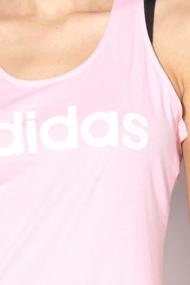 adidas Performance Топ сизрязан гръб и лого, за тренировка Жени