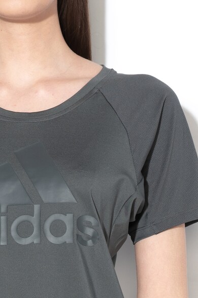 adidas Performance Tricou cu microperforatii, pentru fitness Femei