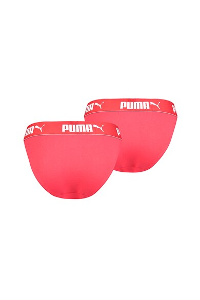 Puma Set de chiloti din amestec de modal cu banda cu imprimeu logo - 2 perechi Femei