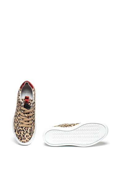 Bullboxer Pantofi sport de piele intoarsa cu animal print Femei